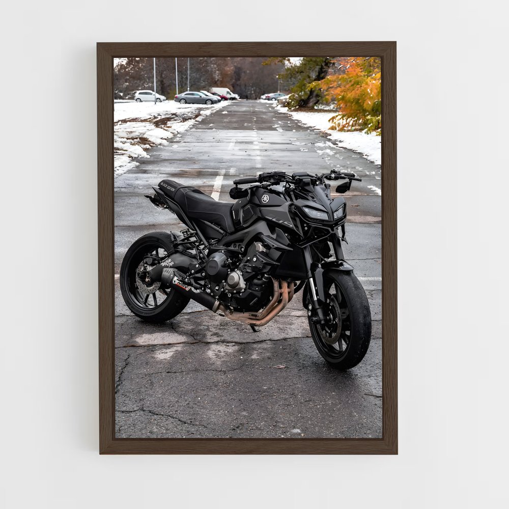 Poster Éclatant Mt-09 – affiche Yamaha (vue 5)