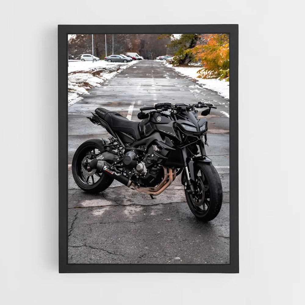 Poster Éclatant Mt-09 – affiche Yamaha (vue 2)