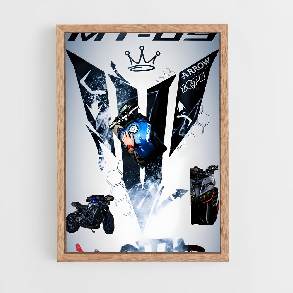 Poster Rider's Journey – affiche Yamaha (vue 4)