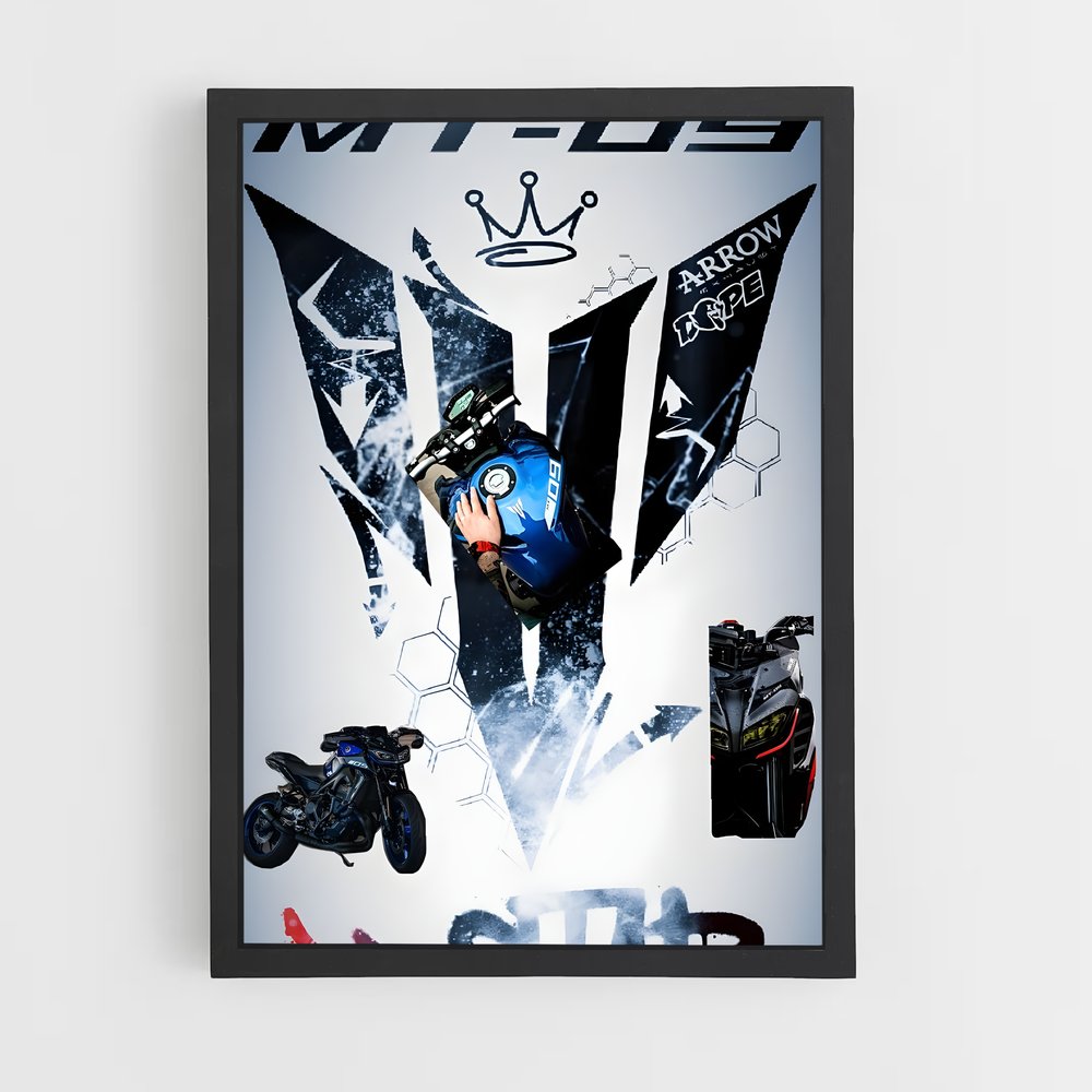 Poster Rider's Journey – affiche Yamaha (vue 2)