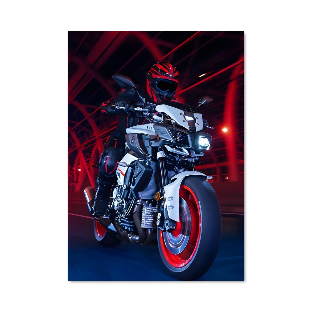 Poster Mt-10 Éclatant – affiche Yamaha