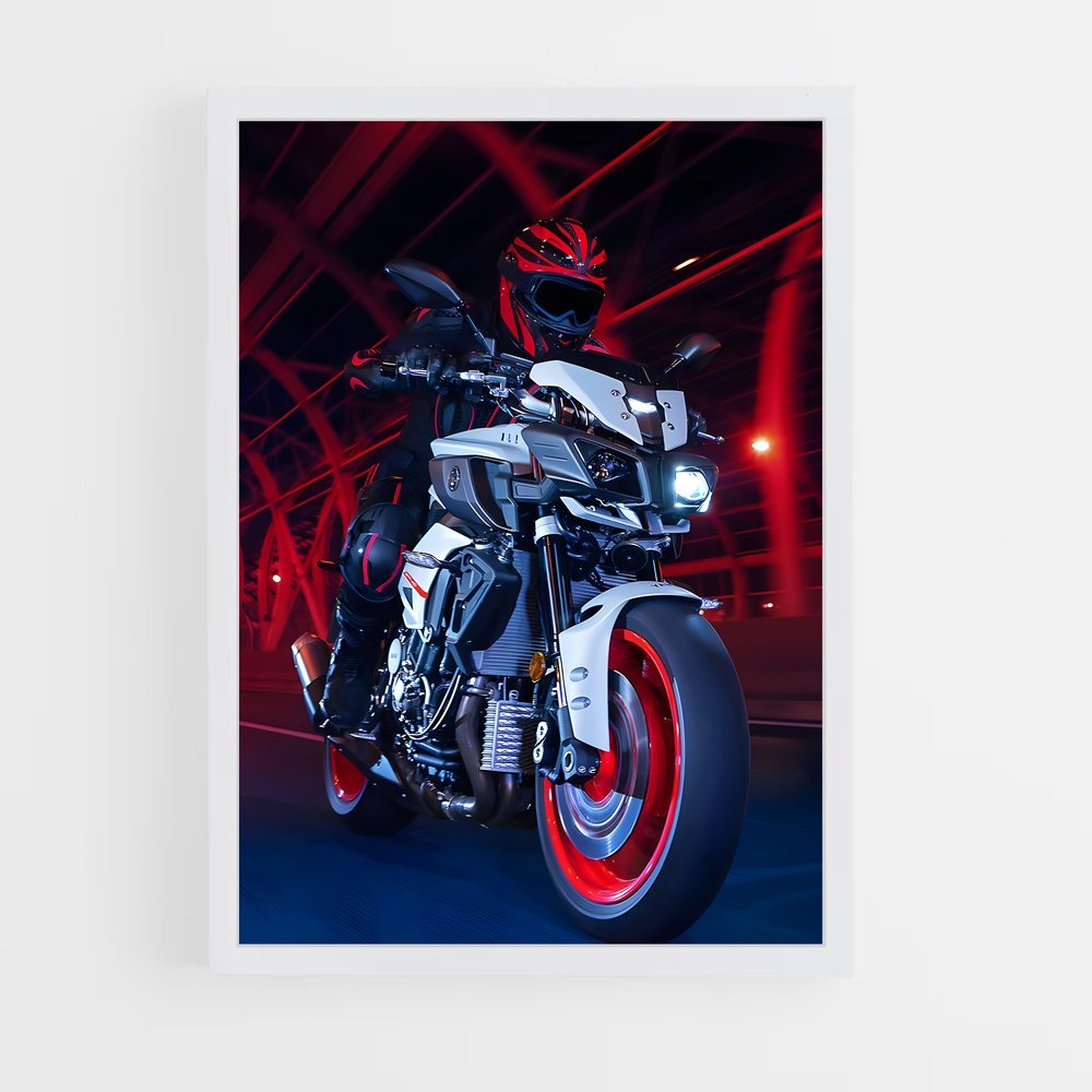Poster Mt-10 Éclatant – affiche Yamaha (vue 3)