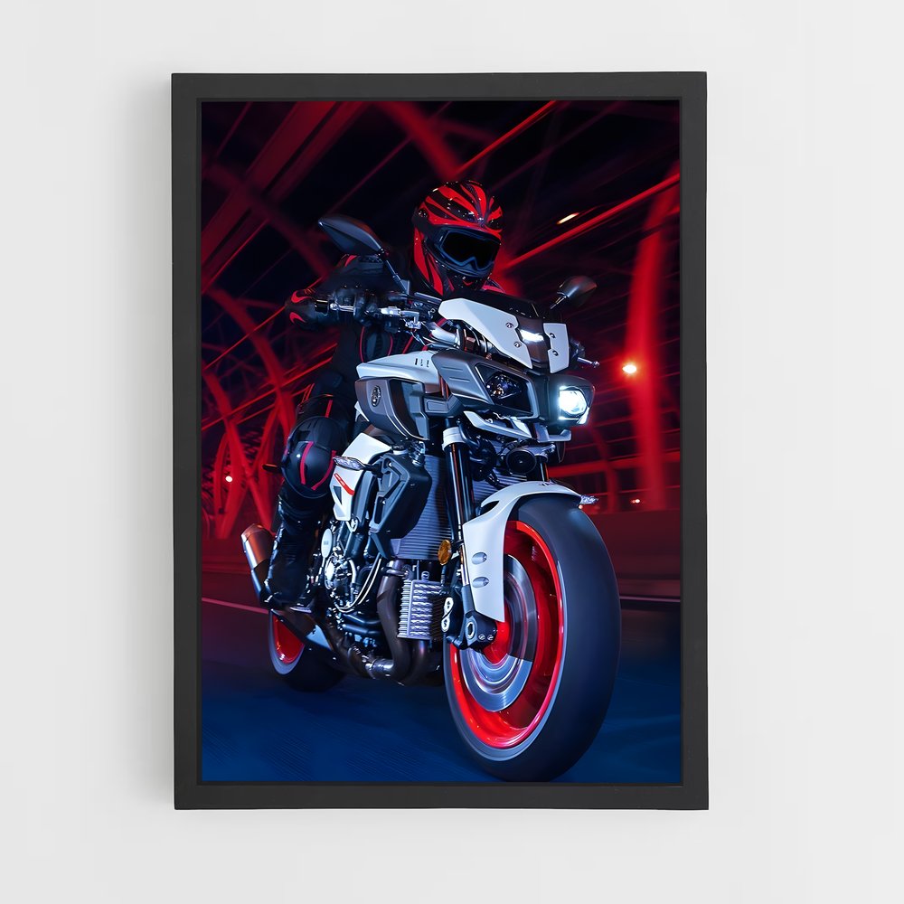 Poster Mt-10 Éclatant – affiche Yamaha (vue 2)
