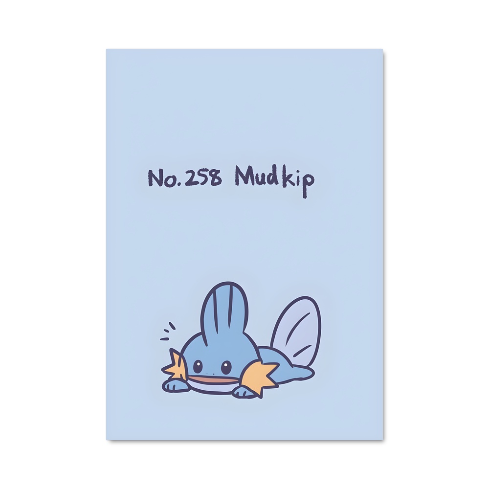 Poster Mudkip Magique – affiche Pokemon
