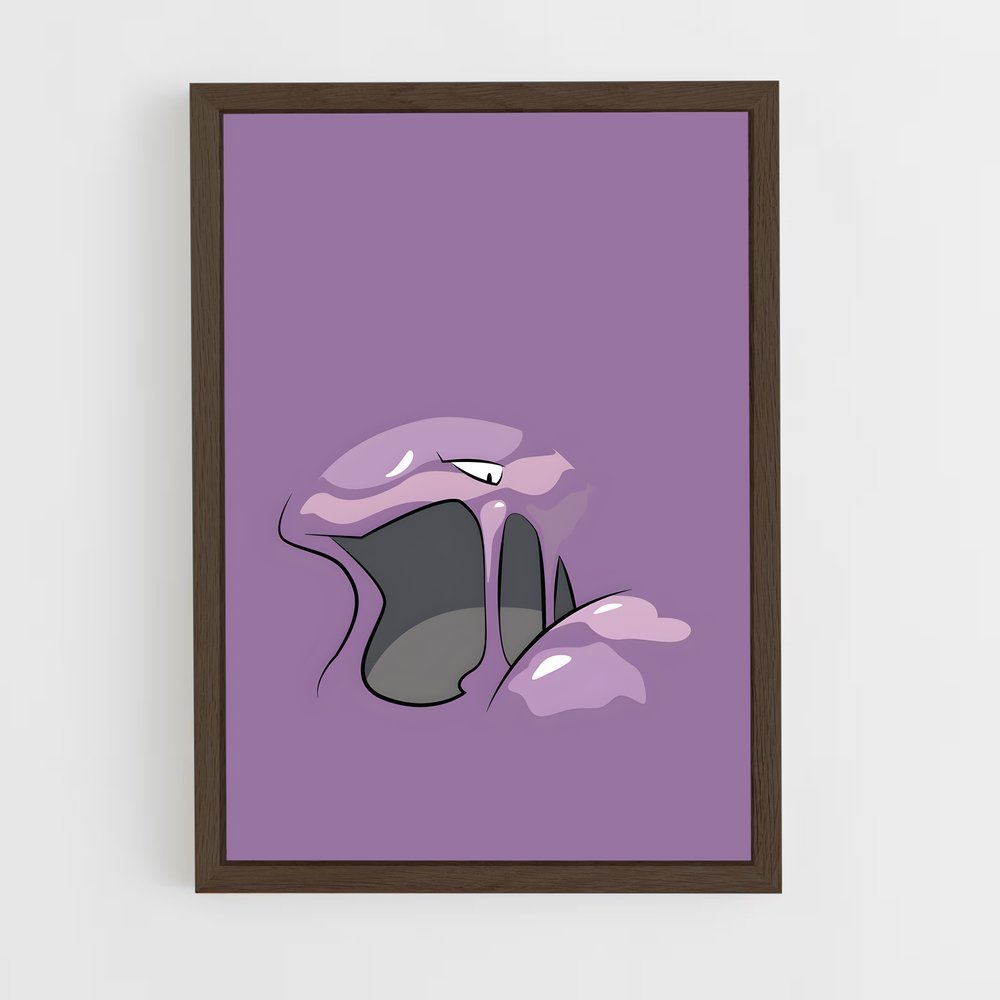 Poster Muk chat – affiche Pokemon (vue 5)