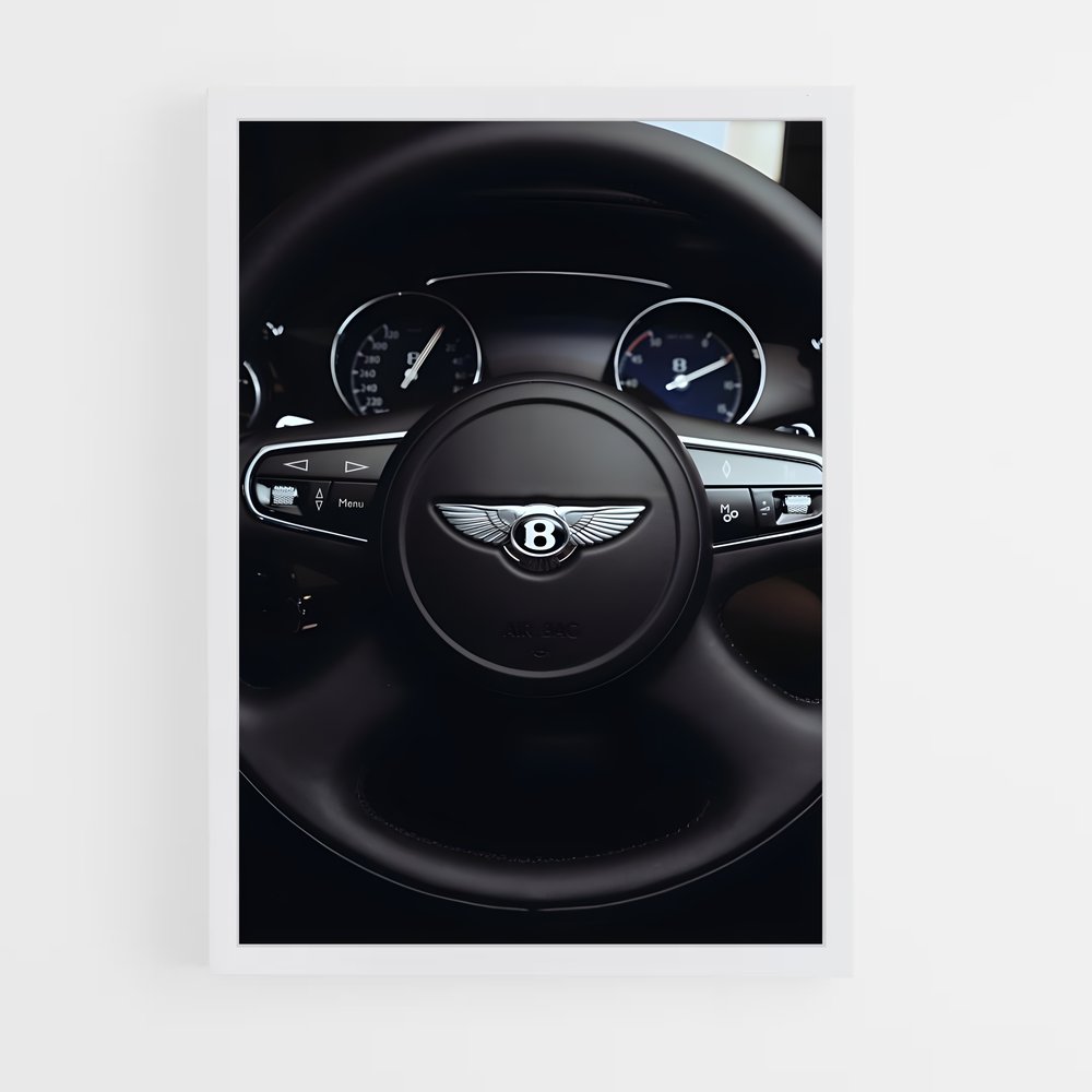 Poster Volant de Luxe – affiche Bentley (vue 3)