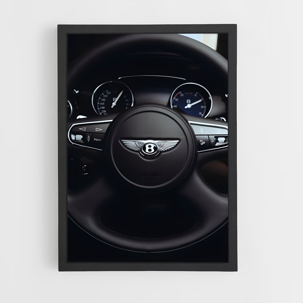 Poster Volant de Luxe – affiche Bentley (vue 2)
