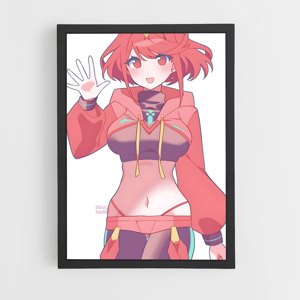 Poster Mythra Osez – affiche Super Smash Bros (vue 2)