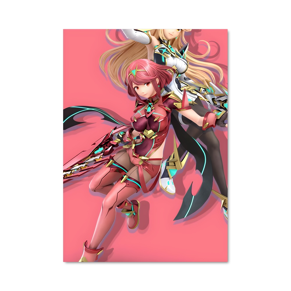 Poster Les Sœurs Enchantées – affiche Super Smash Bros