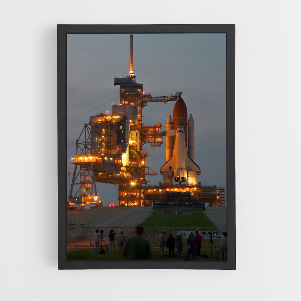 Poster captivant de la NASA – affiche Missions spatiales (vue 2)