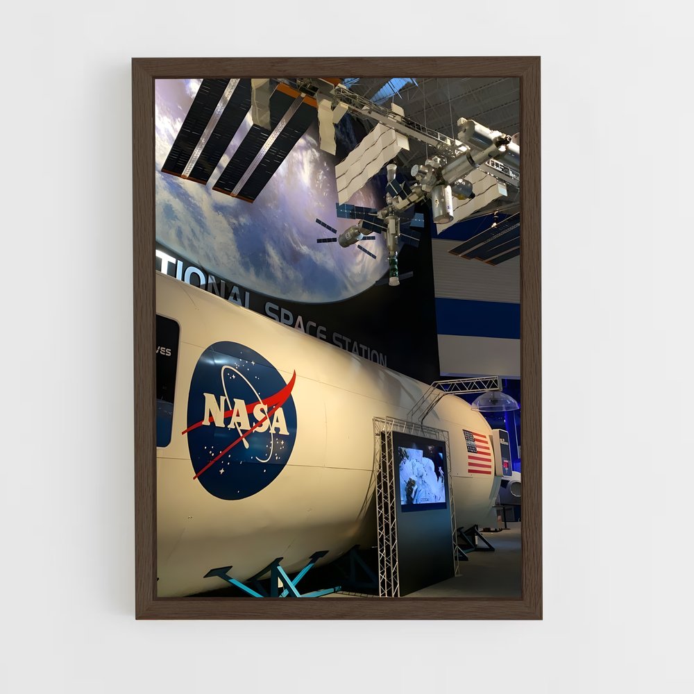 Poster Shuttle en Attente – affiche Missions spatiales (vue 5)