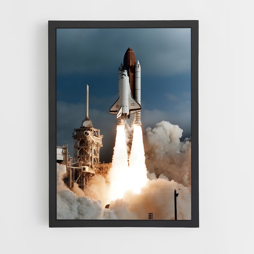 Poster Nasa fascinant – affiche Missions spatiales (vue 2)