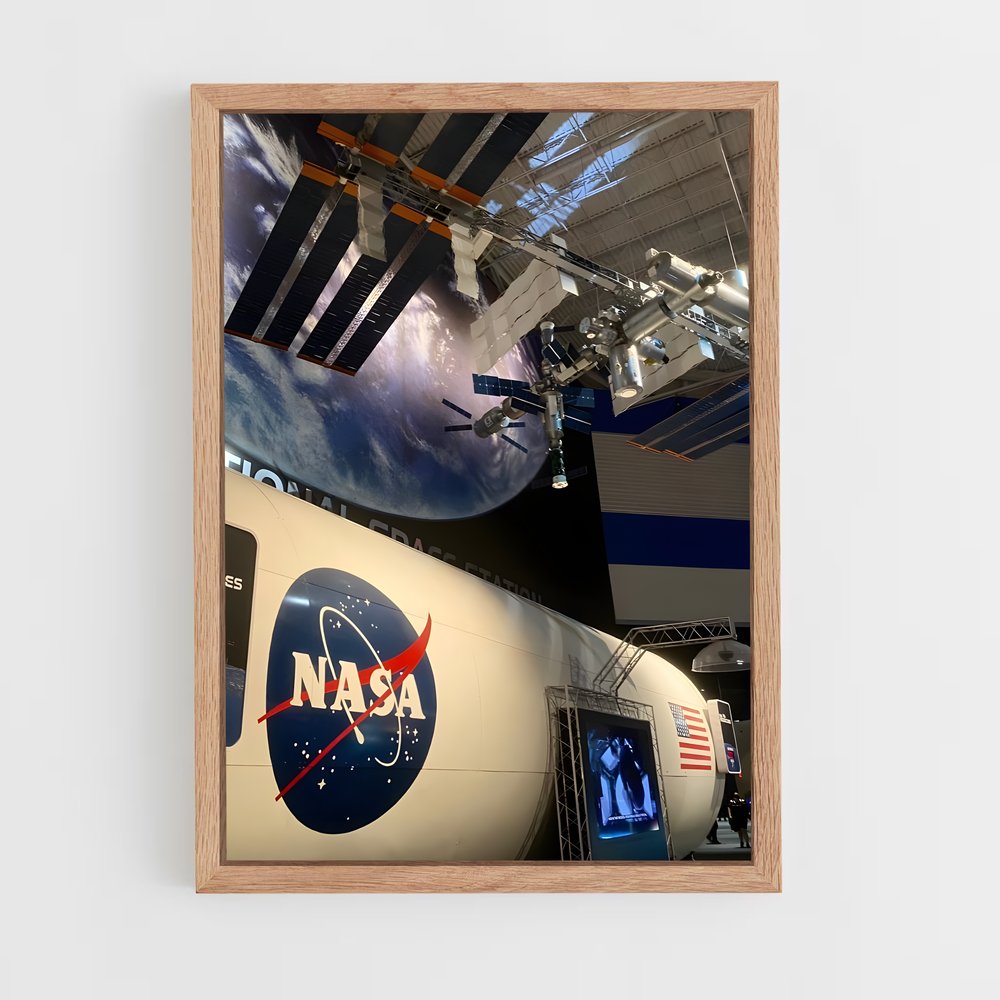 Poster Houston Space Odyssey – affiche Missions spatiales (vue 4)