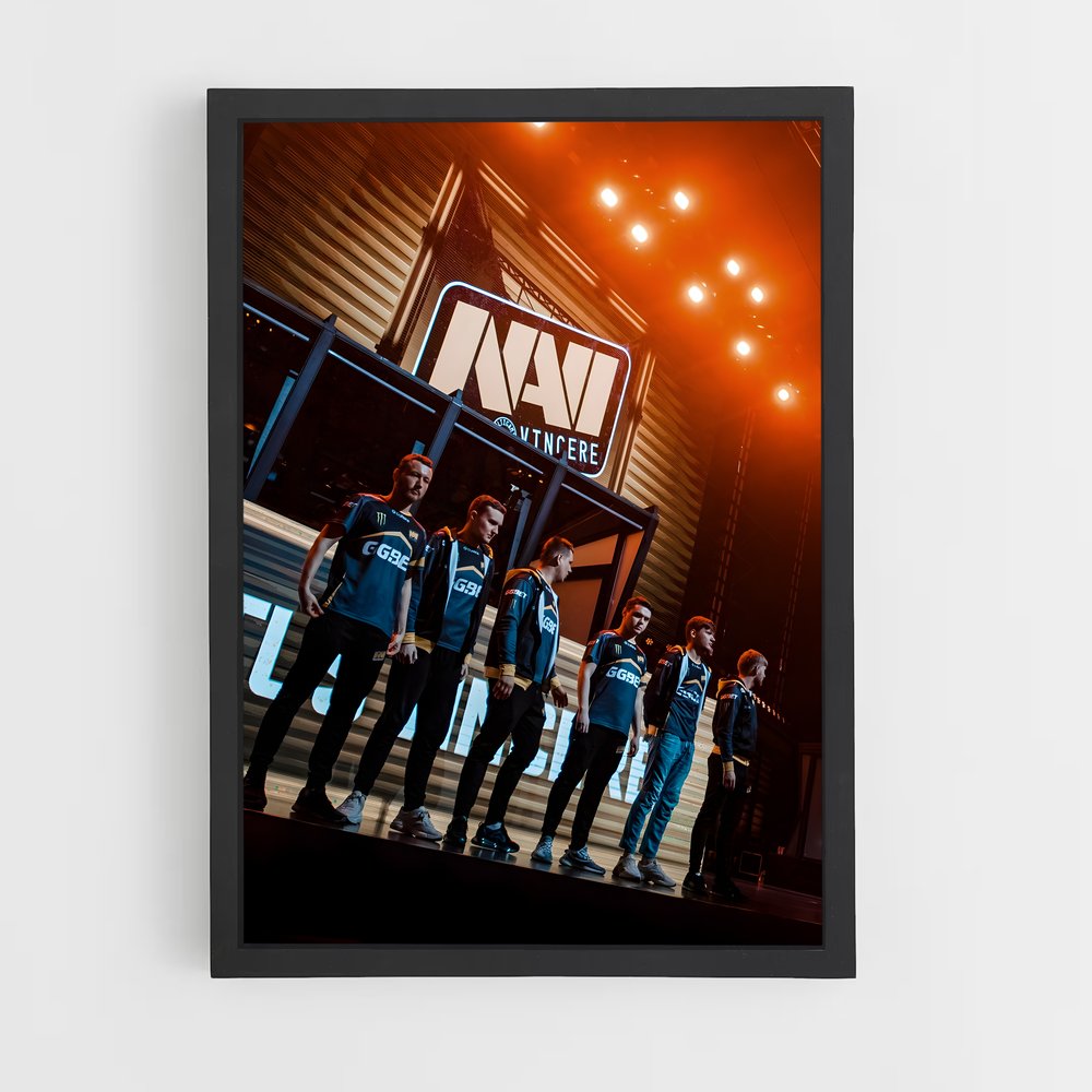 Poster Navi planches – affiche Esports (vue 2)