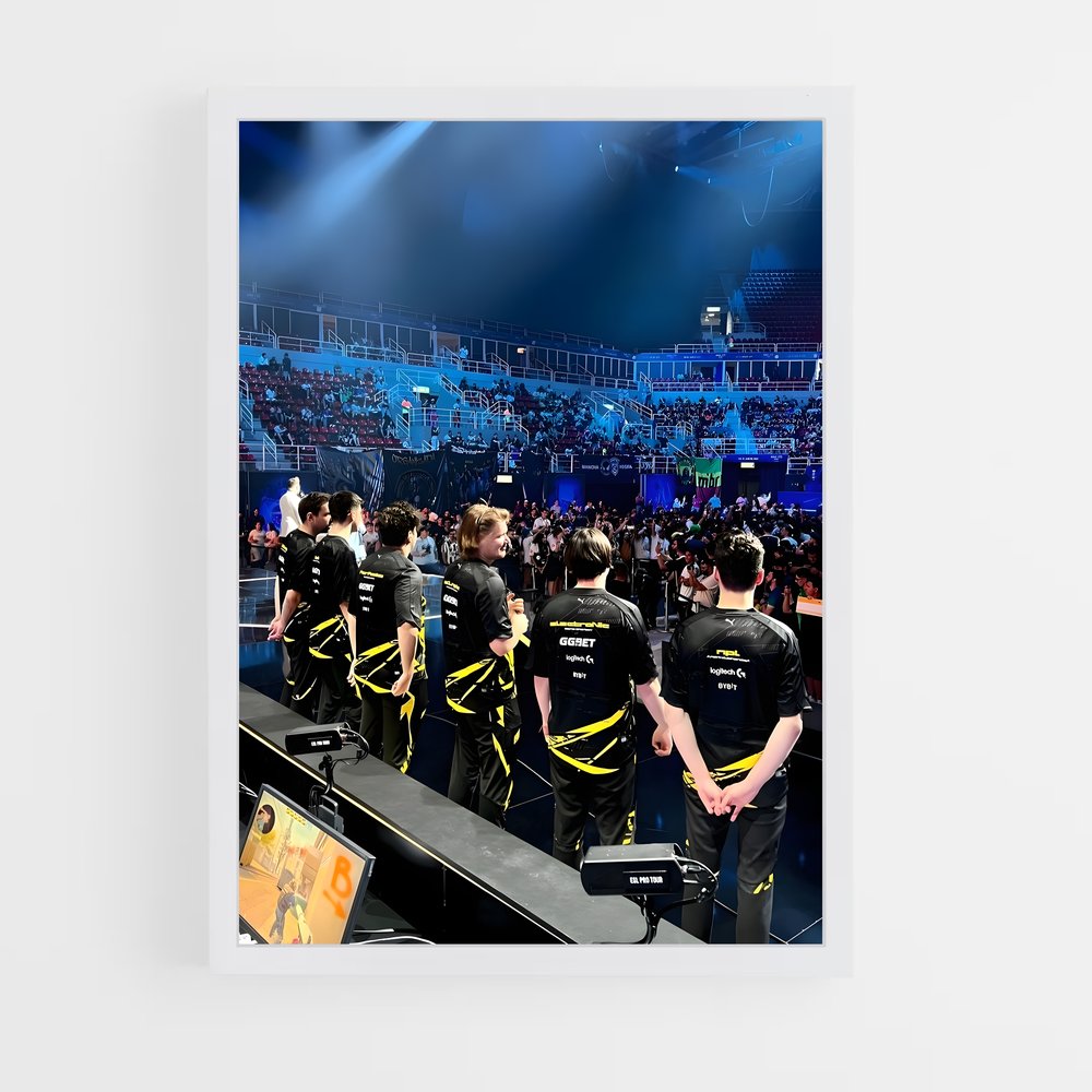 Poster Table des Alliés – affiche Esports (vue 3)