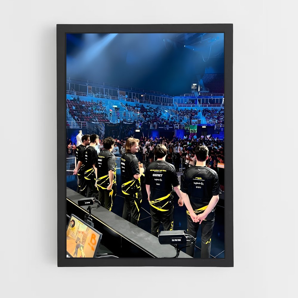 Poster Table des Alliés – affiche Esports (vue 2)