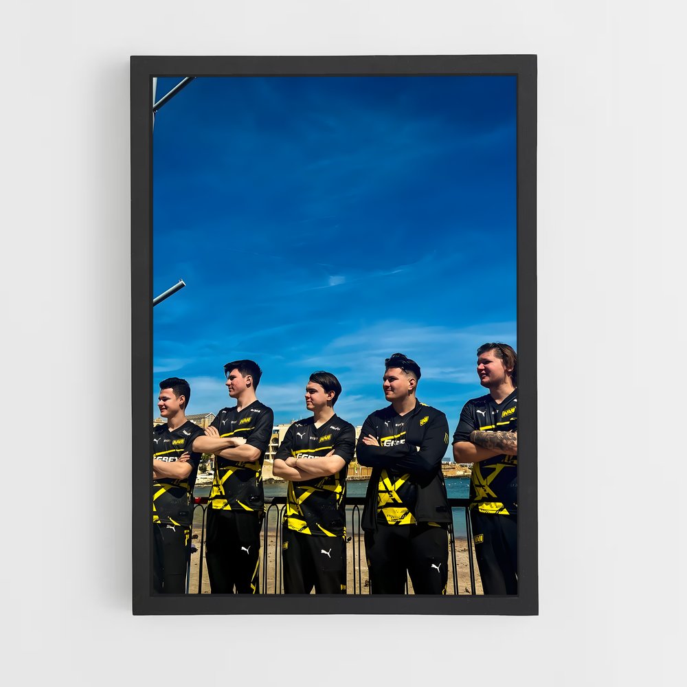 Poster Lumière de Rue – affiche Esports (vue 2)