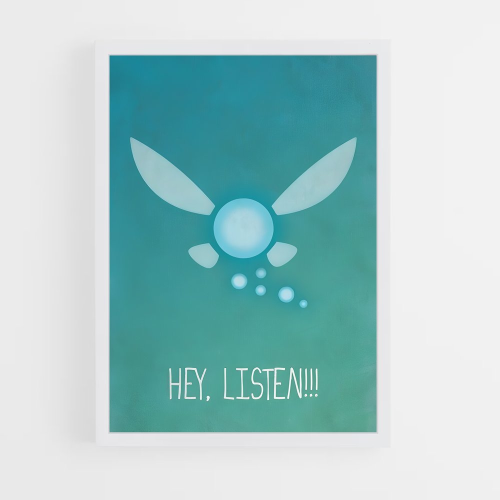 Poster Légende d'Hyrule – affiche Zelda (vue 3)