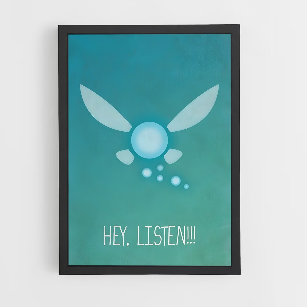 Poster Légende d'Hyrule – affiche Zelda (vue 2)