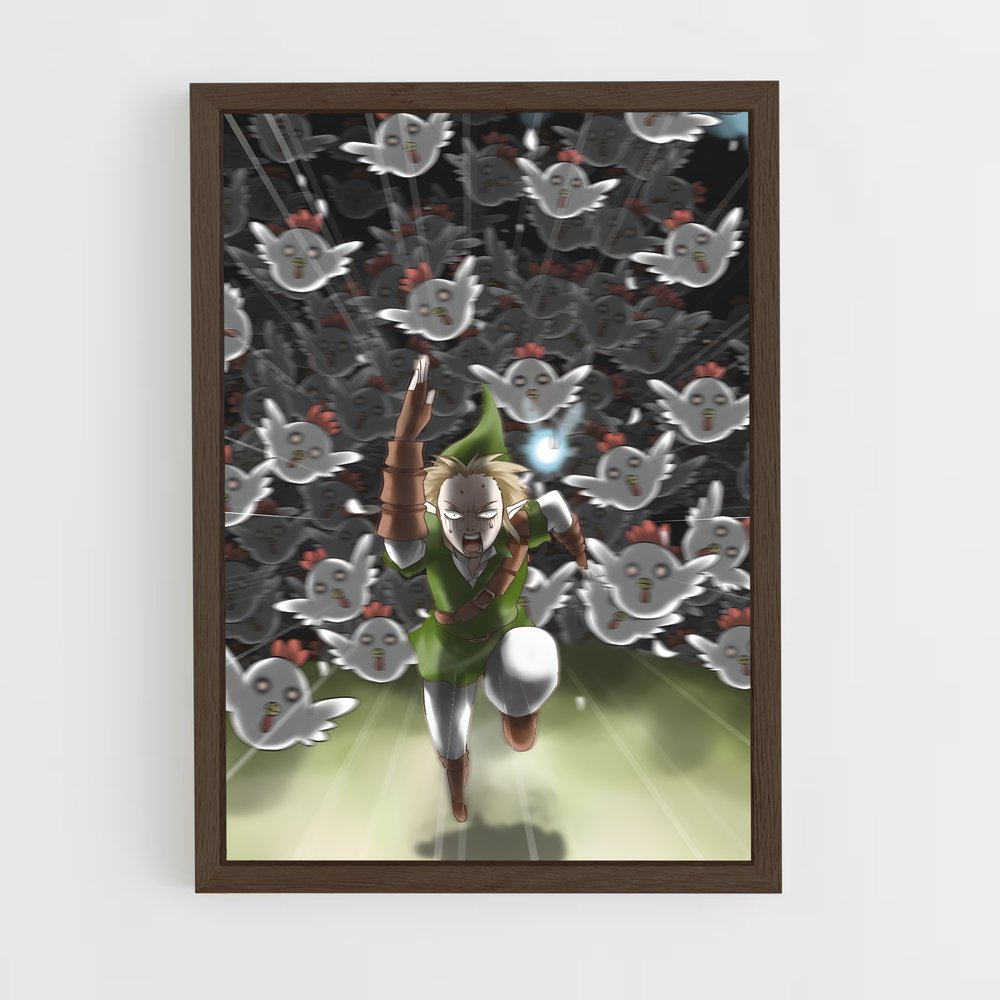 Poster Échos de l'Aventure – affiche Zelda (vue 5)