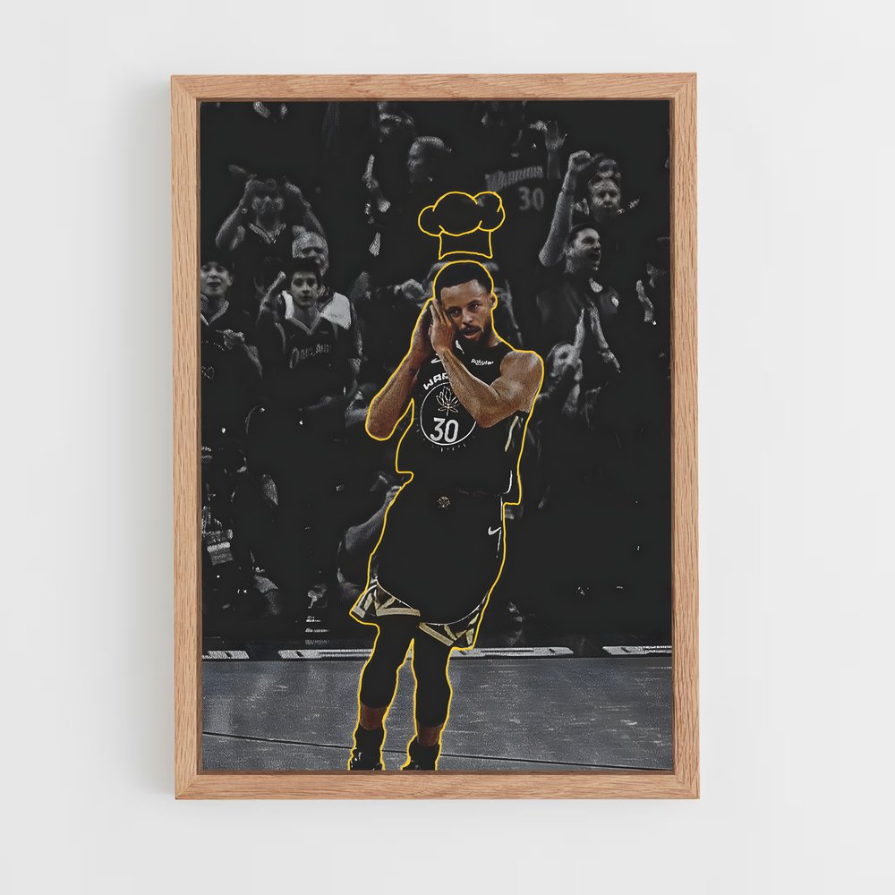 Poster Yellow Kicks – affiche Basketball (vue 4)