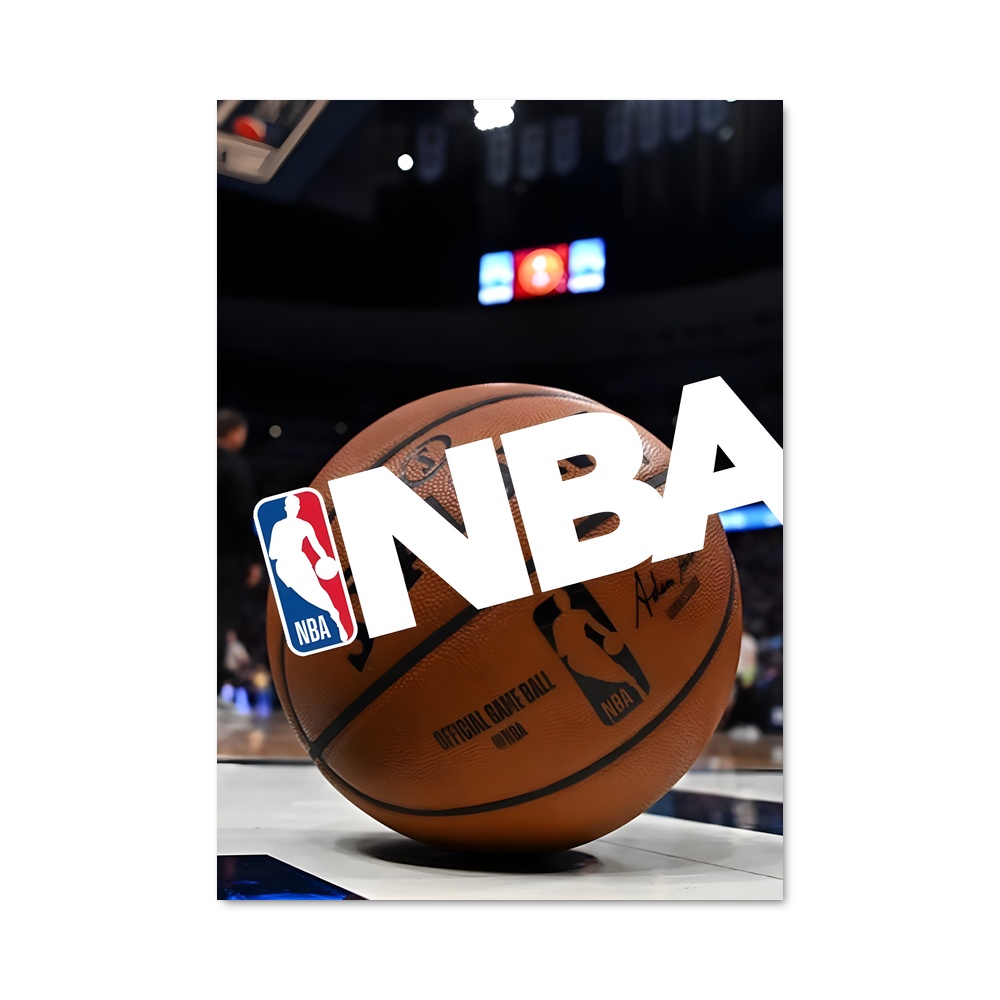 Poster Nba de rythme – affiche Basketball