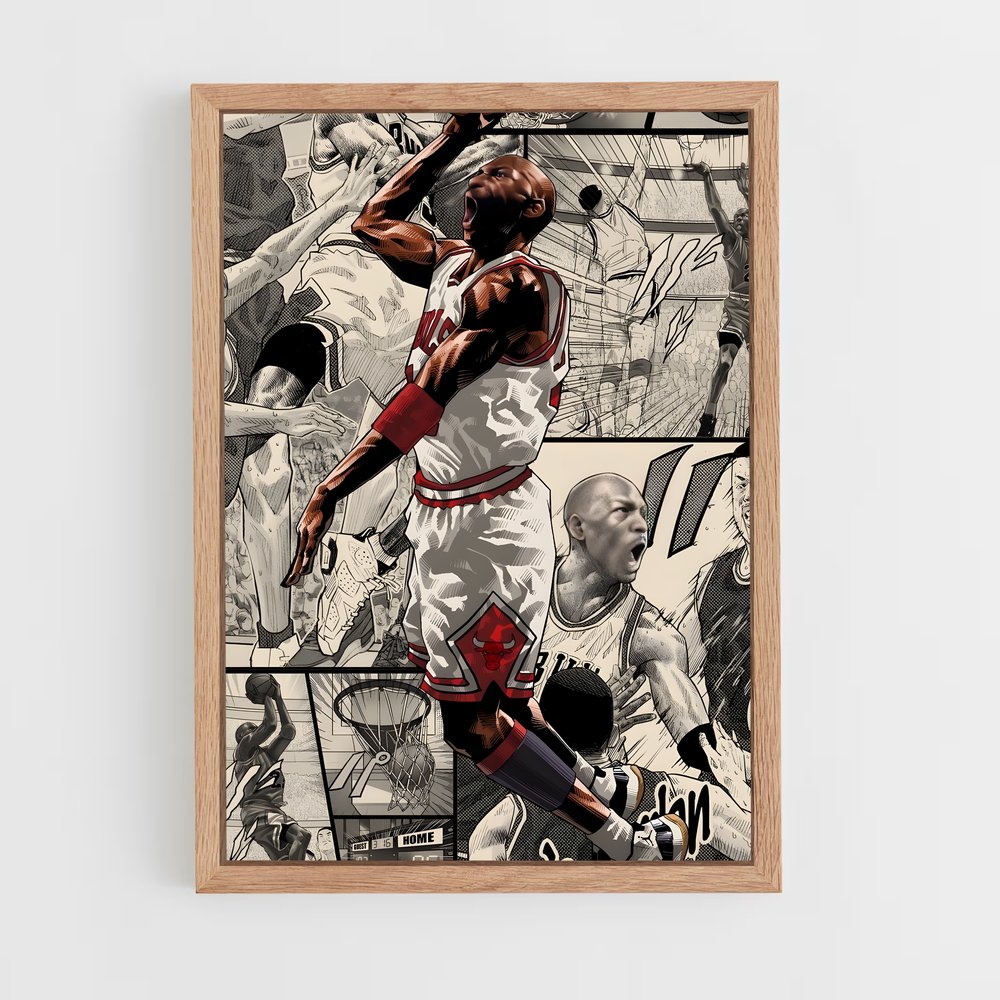 Poster Nba Chaque – affiche Basketball (vue 4)
