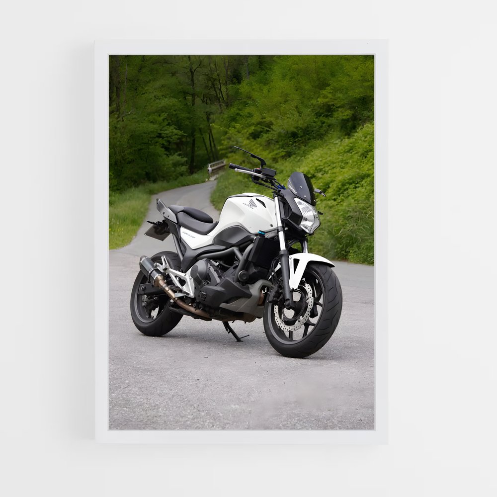 Poster Liberté sur Route – affiche Honda Moto (vue 3)