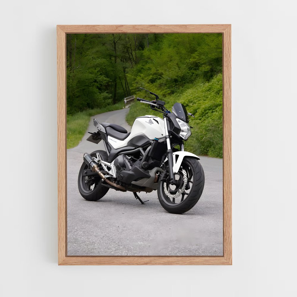 Poster Liberté sur Route – affiche Honda Moto (vue 4)
