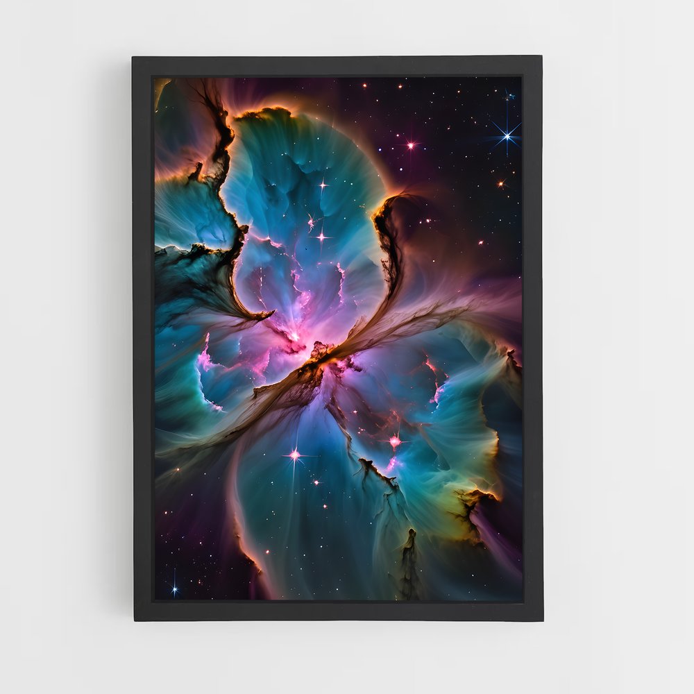 Poster Éclats d'Orion – affiche Nébuleuses (vue 2)