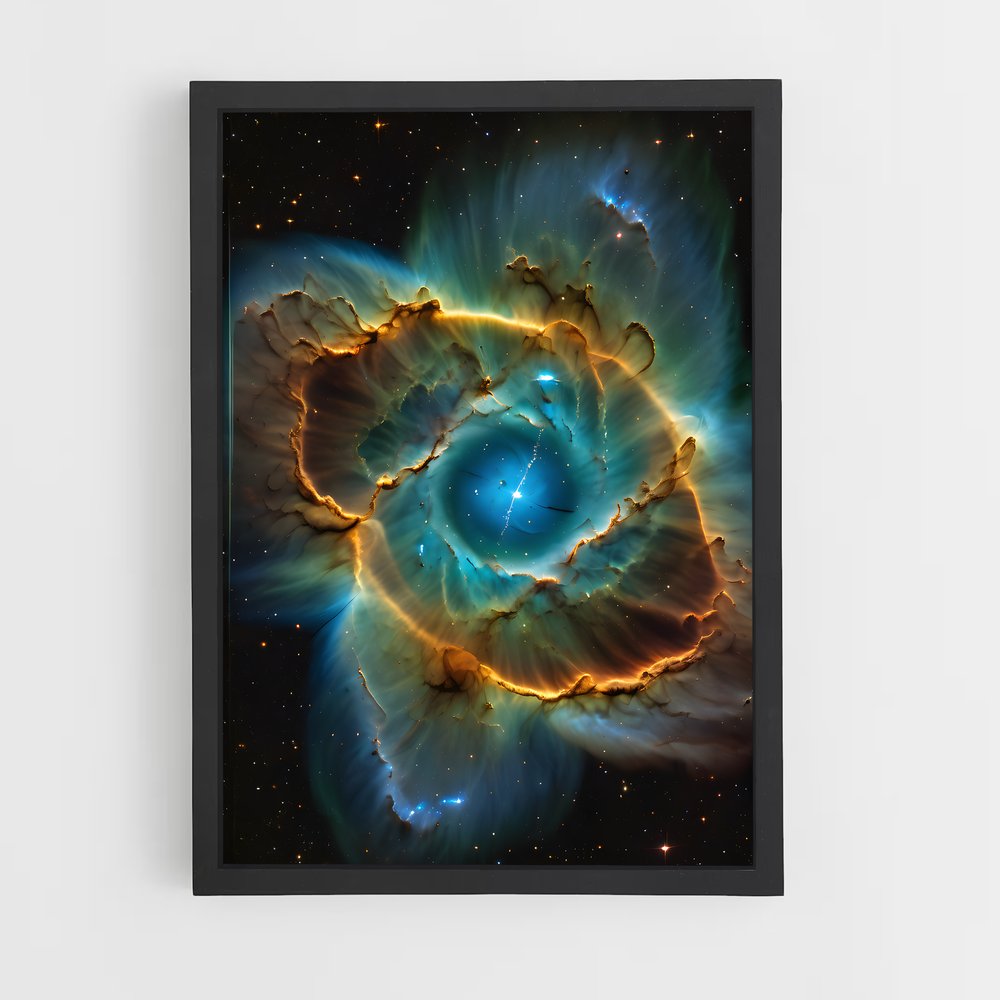 Poster Nebulae Envoûtantes – affiche Nébuleuses (vue 2)