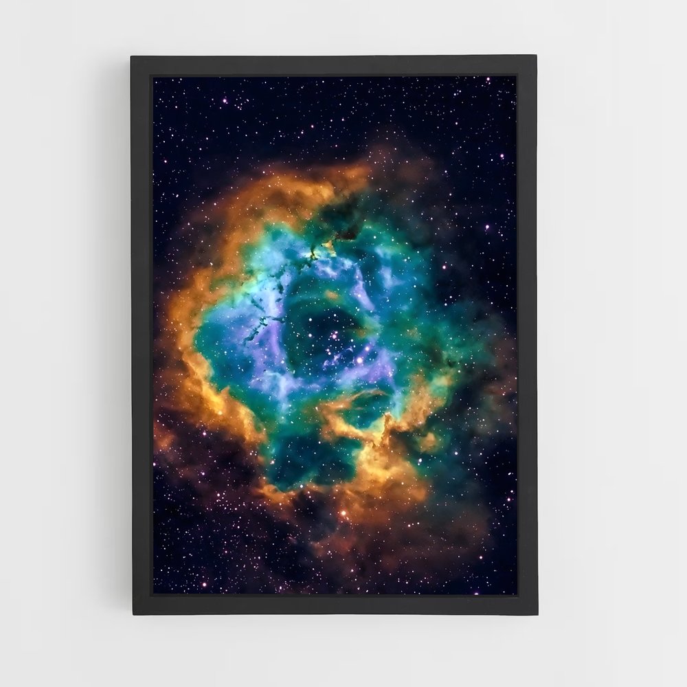 Poster Helix Mystique – affiche Nébuleuses (vue 2)