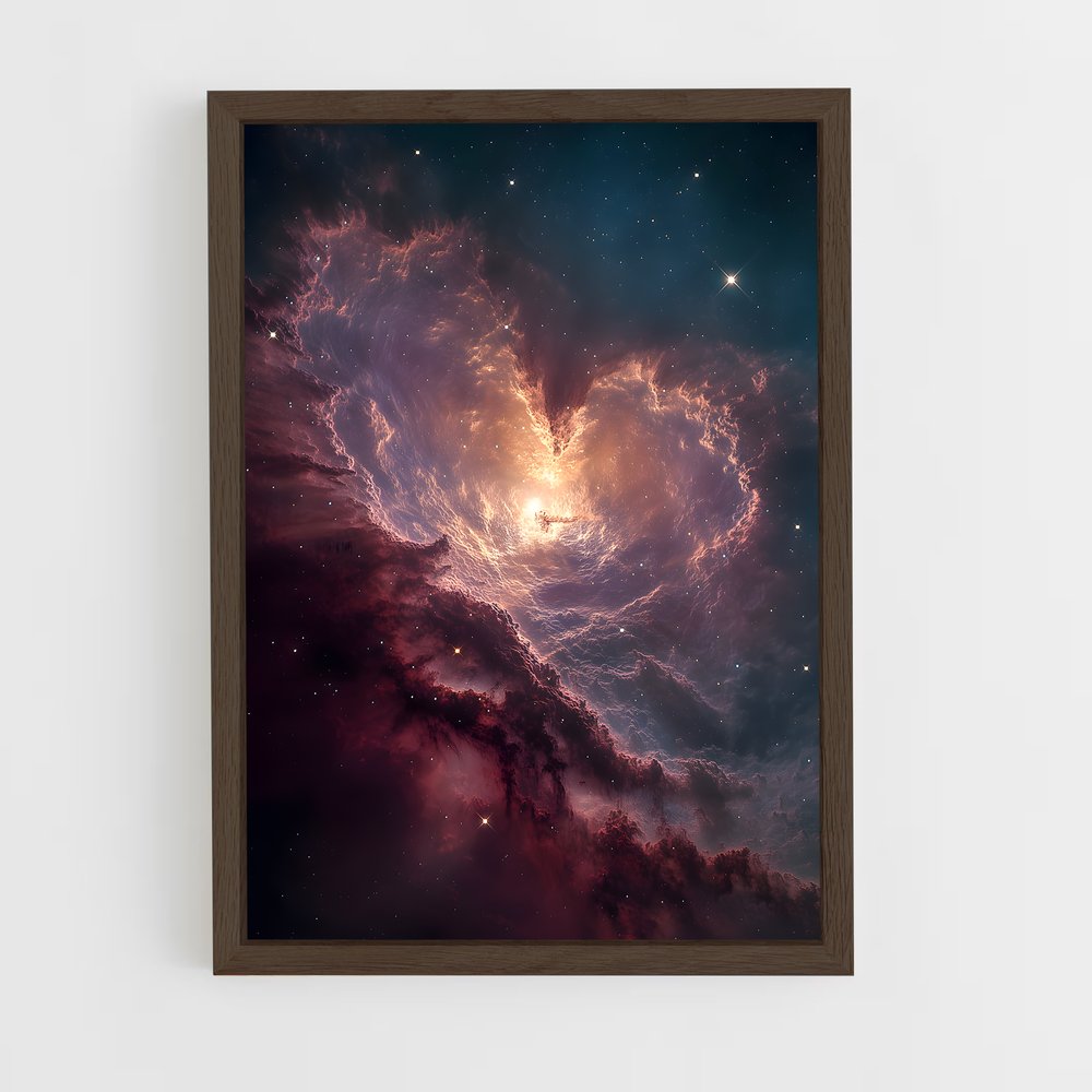 Poster Éclat Astral – affiche Nébuleuses (vue 5)