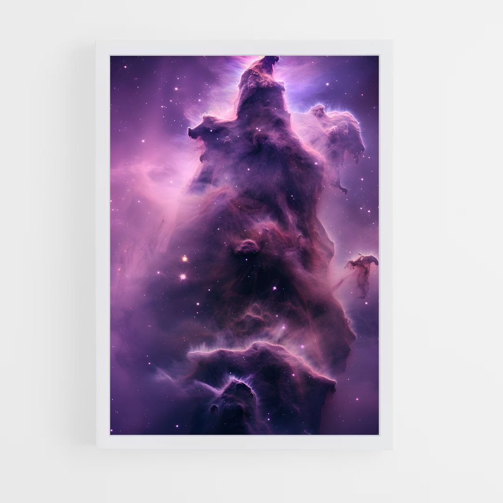 Poster Étoiles d'Aigle – affiche Nébuleuses (vue 3)