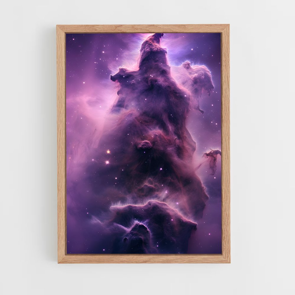 Poster Étoiles d'Aigle – affiche Nébuleuses (vue 4)