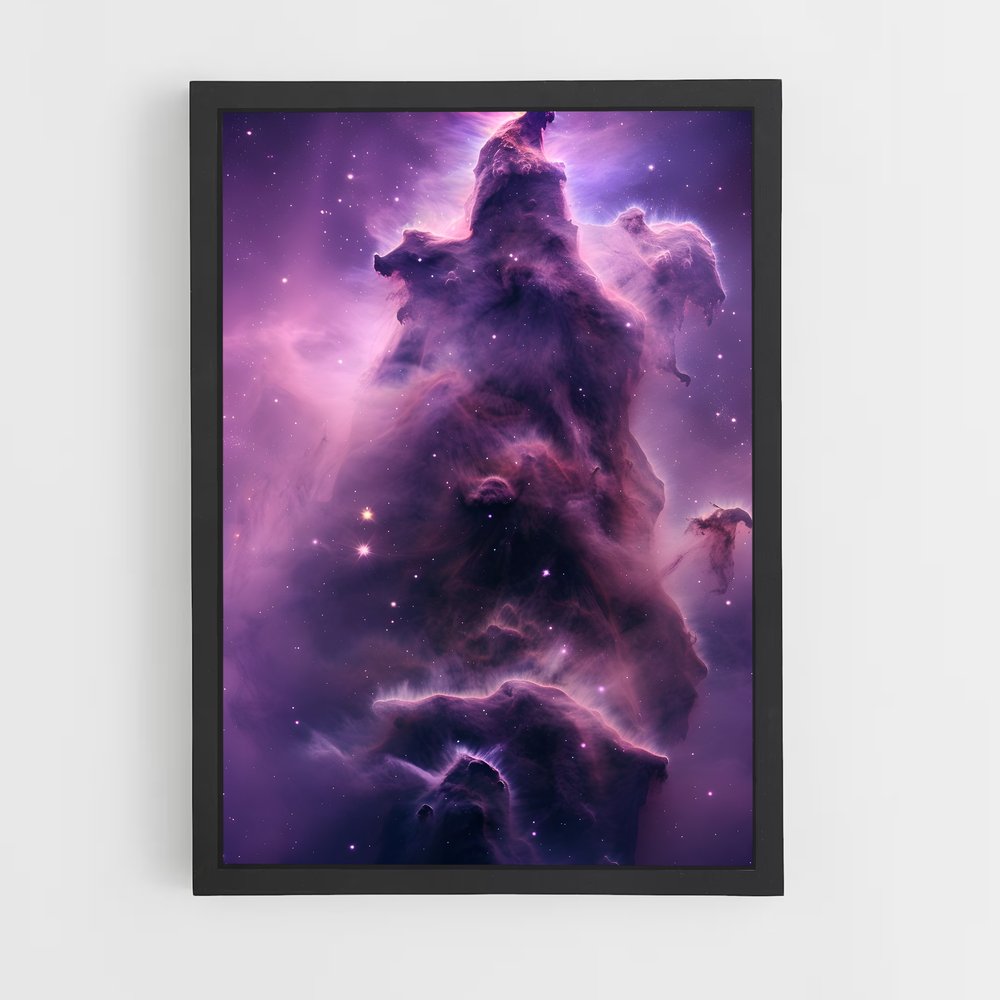 Poster Étoiles d'Aigle – affiche Nébuleuses (vue 2)