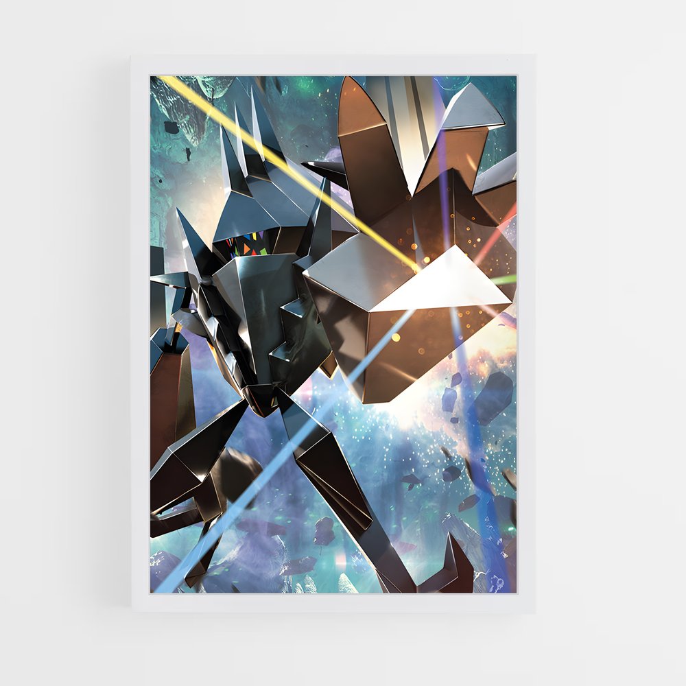 Poster L'Automate Noir – affiche Pokemon (vue 3)