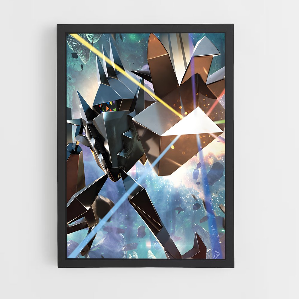 Poster L'Automate Noir – affiche Pokemon (vue 2)