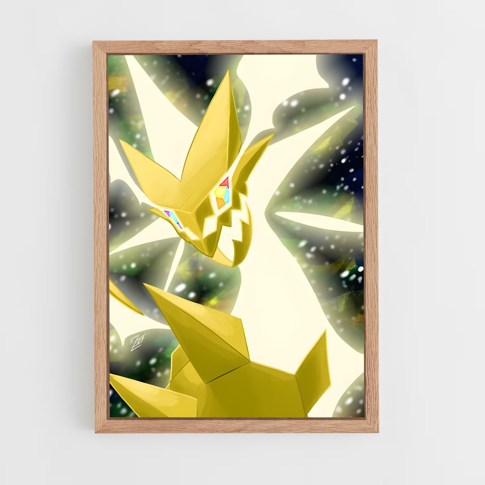 Poster L'Éclat de Necrozma – affiche Pokemon (vue 4)