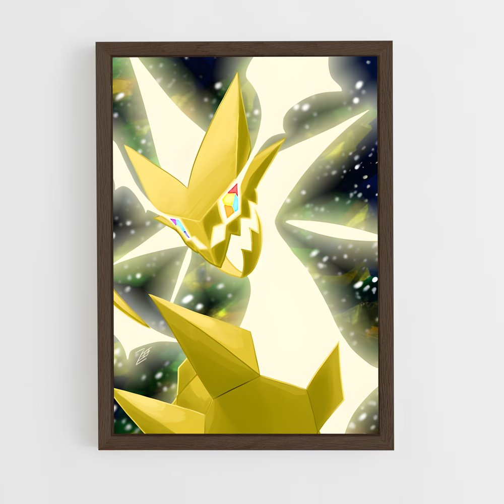 Poster L'Éclat de Necrozma – affiche Pokemon (vue 5)