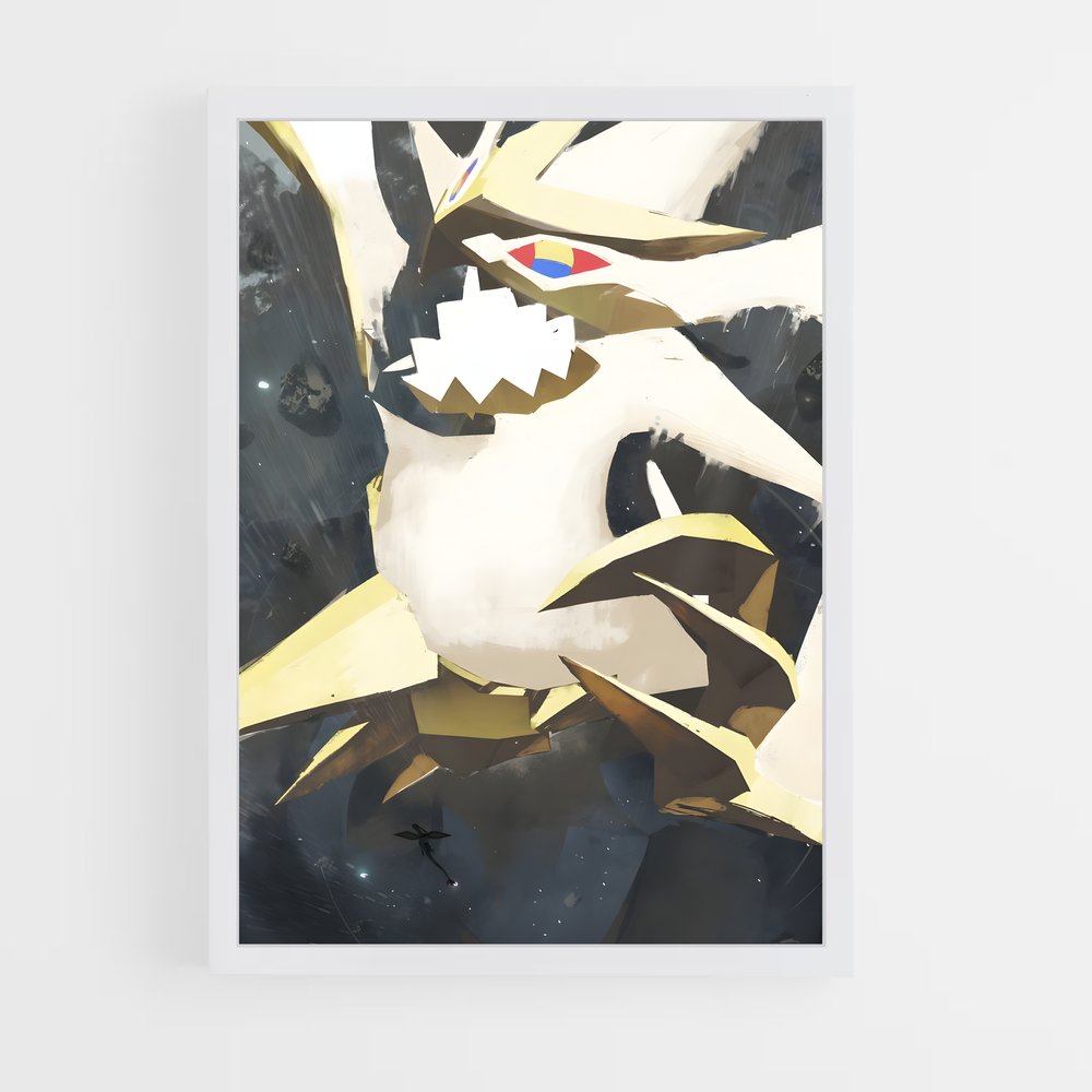 Poster Plume Étoilée – affiche Pokemon (vue 3)