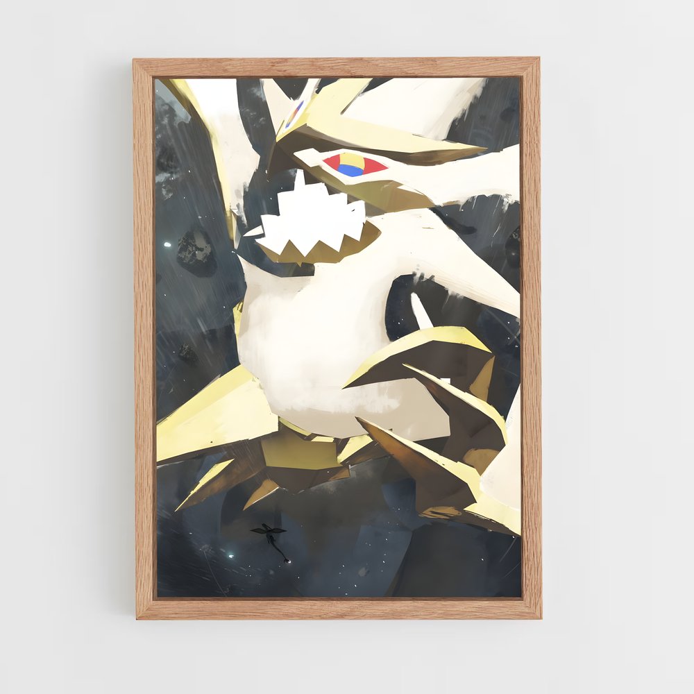 Poster Plume Étoilée – affiche Pokemon (vue 4)