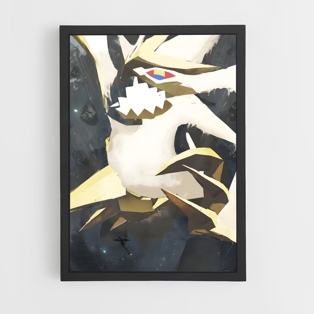 Poster Plume Étoilée – affiche Pokemon (vue 2)