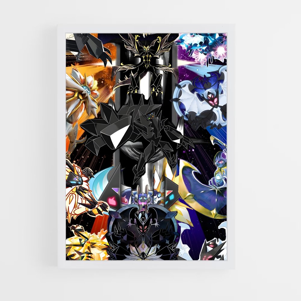 Poster Prismatique Pokémon – affiche Pokemon (vue 3)