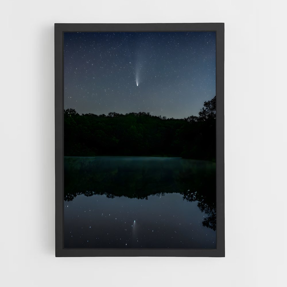 Poster Comète Neowise Époustouflant – affiche Univers (vue 2)