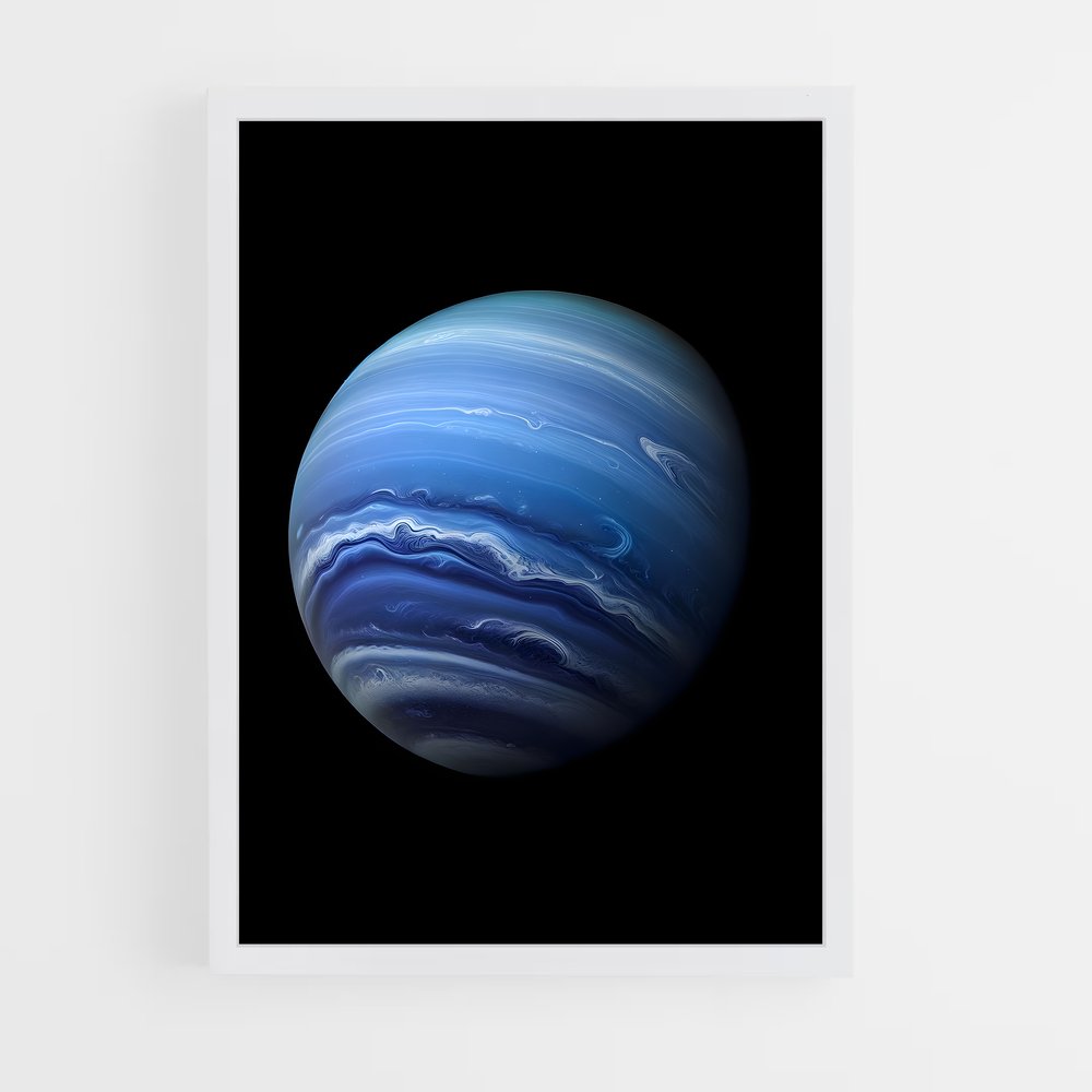 Poster Jupiter Explored – affiche Système solaire (vue 3)