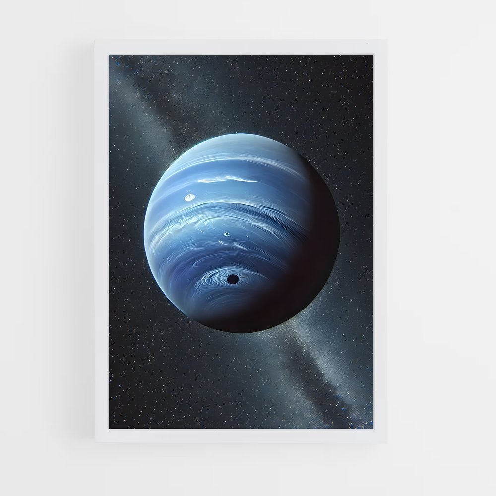 Poster L'Œil de Neptune – affiche Système solaire (vue 3)