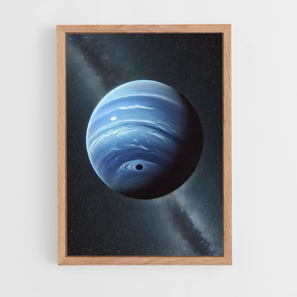 Poster L'Œil de Neptune – affiche Système solaire (vue 4)