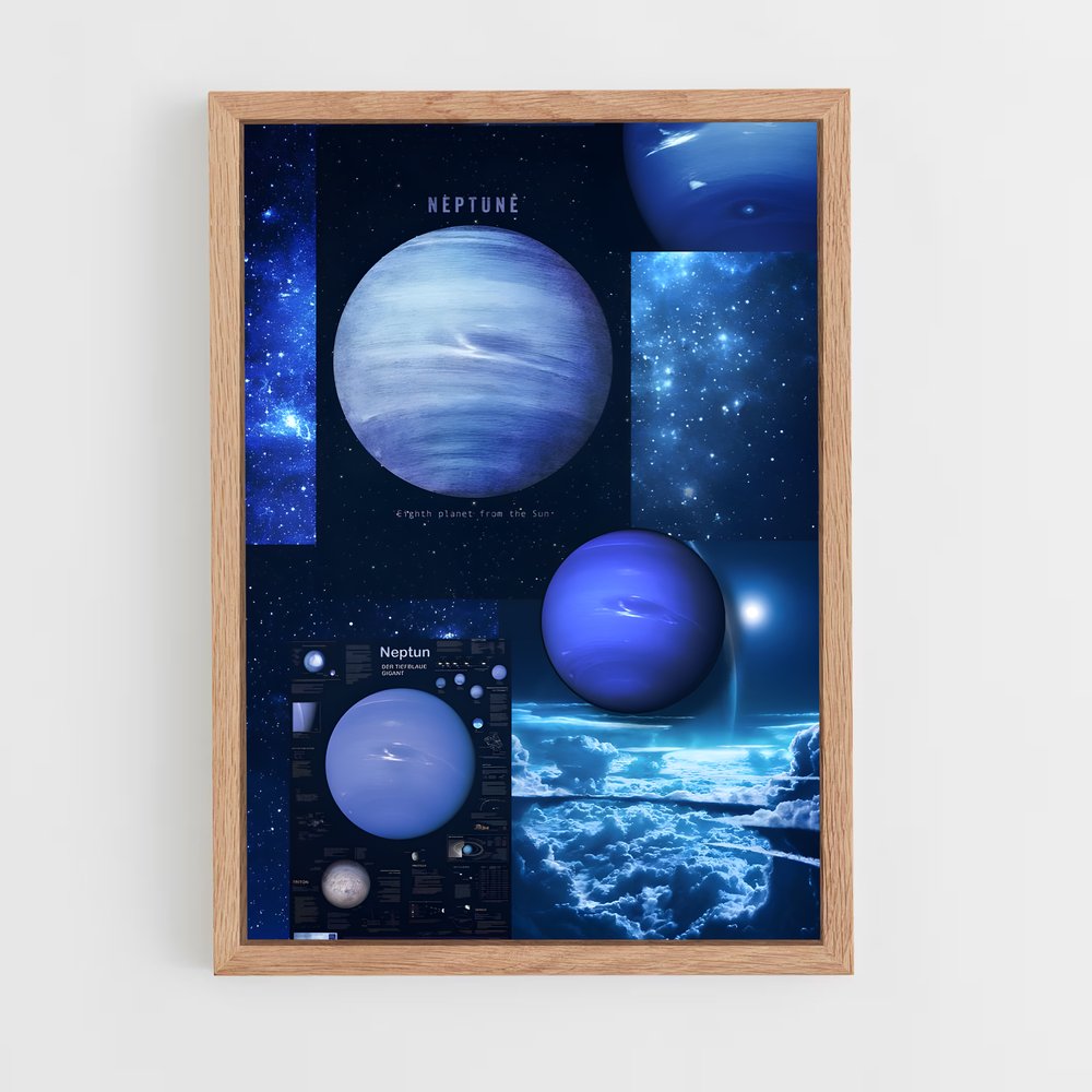 Poster Au Cœur des Étoiles – affiche Système solaire (vue 4)