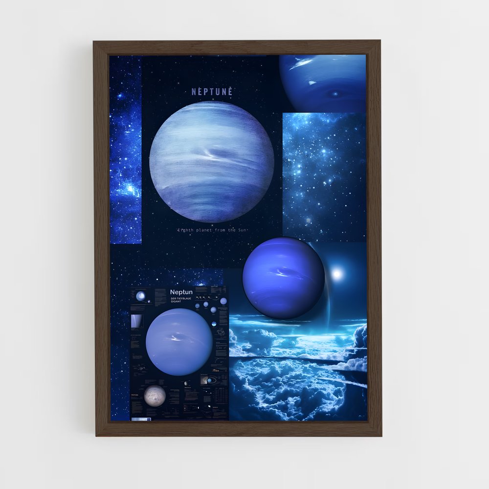 Poster Au Cœur des Étoiles – affiche Système solaire (vue 5)
